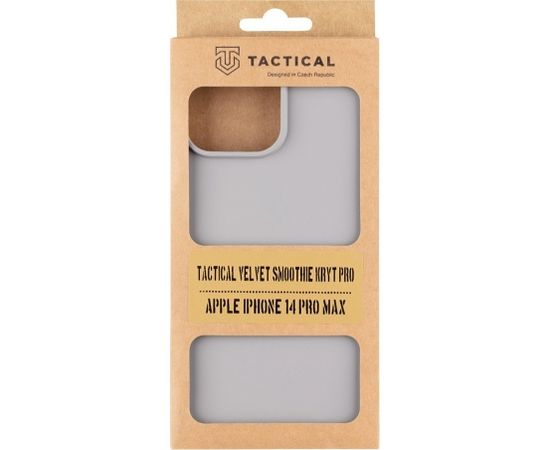 Tactical Velvet Smoothie Cover for Apple iPhone 14 Pro Max Foggy