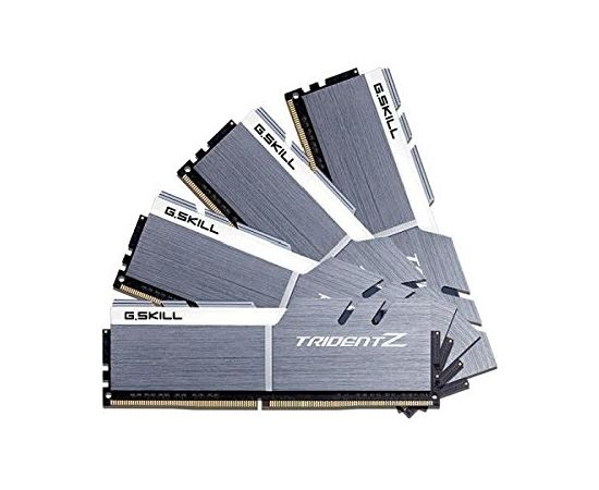 G.Skill DDR4 32 GB 4133-CL19 - Quad-Kit - Trident Z Silver/White