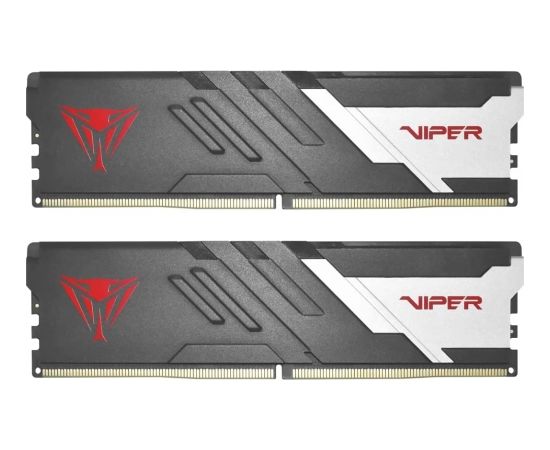 Patriot DDR5 - 16 GB - 5600 - CL - 40 - Dual Kit, RAM (black/white, PVV516G560C40K, Viper Venom)