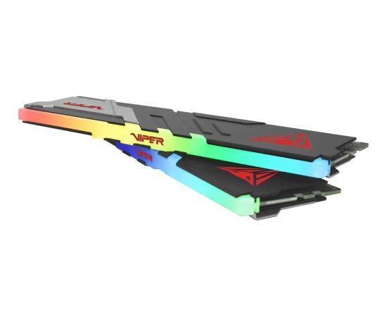 Patriot DDR5 - 32GB -6000 - CL - 36 - Dual Kit, memory (black/white, PVVR532G600C36K, Viper Venom RGB)