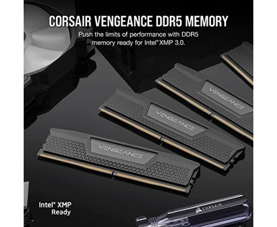 Corsair DDR5 32GB 6200 - CL - 36 - Dual-Kit - DIMM - Vengeance - black