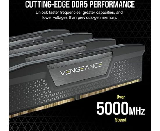Corsair DDR5 32GB 6200 - CL - 36 - Dual-Kit - DIMM - Vengeance - black