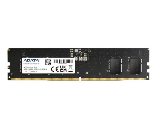 ADATA DDR5 - 8GB - 4800 - CL - 40 Premier Tray - Single