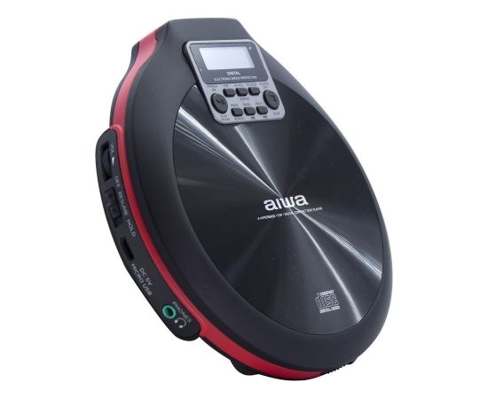 Aiwa PCD-810RD Portable CD player Black, Red