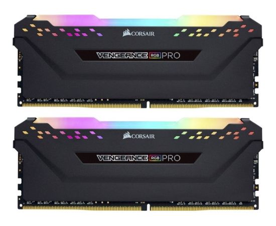 Corsair DDR4 32GB 3200- CL -16 Vengeance RGB PRO black Dual Kit