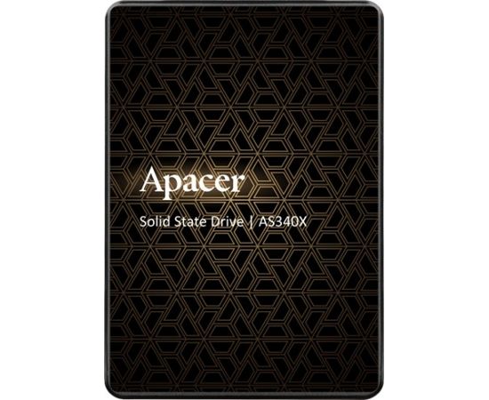 Apacer AS340X 480 GB, SSD (black, SATA 6 Gb / s, 2.5 ")