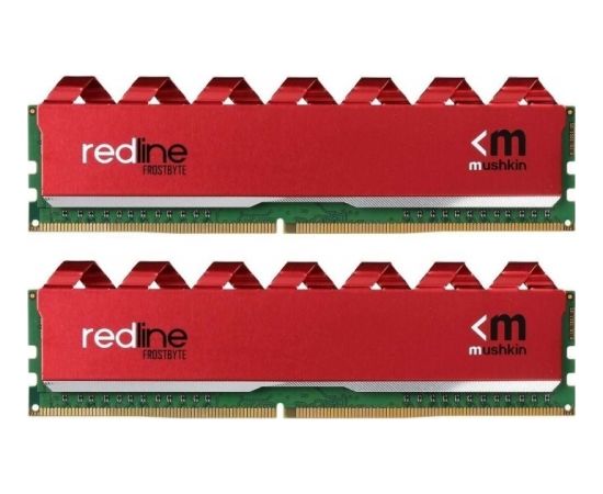 Mushkin DDR4 - 64 GB -2800 - CL - 17 - Dual Kit, RAM (MRA4U280HHHH32GX2, Redline)