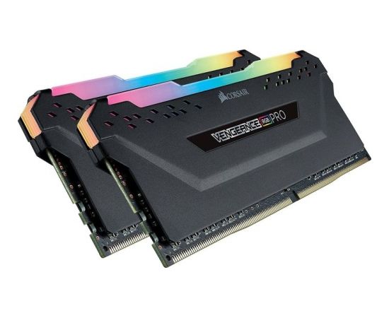 Corsair DDR4 - 64 GB -3200 - CL - 16 - Dual Kit, Vengeance RGB PRO (black, CMW64GX4M2E3200C16)