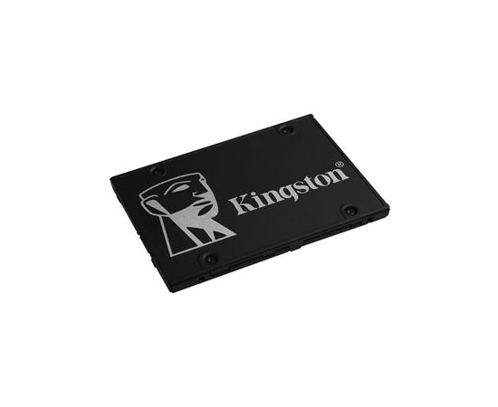 Kingston KC600 SSD (SKC600B / 256G) Internal SSD (2.5-inch SATA Rev 3.0, 3D TLC, XTS 256-bit AES encryption, desktop / notebook upgrade kit) Жесткие диски (SSD)