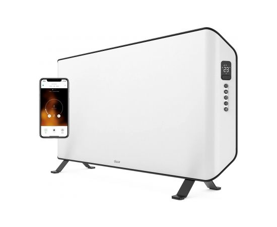 Duux Edge 1500 Smart Convector Heater 1500 W, Suitable for rooms up to 20 m², White, Indoor, Remote Control via Smartphone