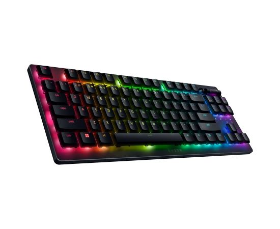 Razer Gaming Keyboard Deathstalker V2 Pro Tenkeyless RGB LED light, US, Wireless, Black, Optical Switches (Linear)