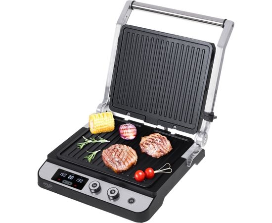 Adler Electric Grill  AD 3059	 Table, 3000 W, Stainless steel/Black