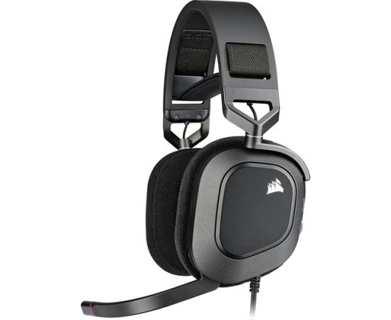 Corsair RGB USB Gaming Headset HS80 Built-in microphone, Carbon, Wireless, Over-Ear