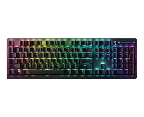 Razer Gaming Keyboard  Deathstalker V2 RGB LED light, US, Wired, Black, Optical Switches (Linear), Numeric keypad