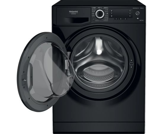 Hotpoint NDD 11725 BDA EE 11kg/7kg 1551rpm Black Veļas mašīna - žāvētājs