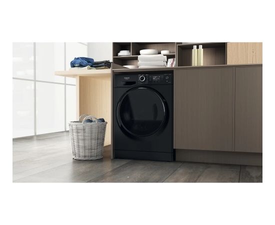 Hotpoint NDD 11725 BDA EE 11kg/7kg 1551rpm Black Veļas mašīna - žāvētājs