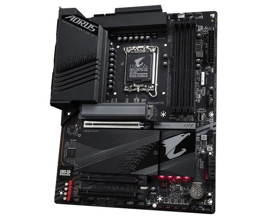 Gigabyte Z790 A ELITE AX DDR4 1.0 M/B Processor family Intel, Processor socket  LGA1700, DDR4 DIMM, Memory slots 4, Supported hard disk drive interfaces 	SATA, M.2, Number of SATA connectors 4, Chipset Intel Z790 Express, ATX