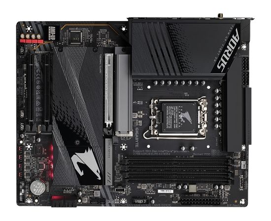 Gigabyte Z790 A ELITE AX DDR4 1.0 M/B Processor family Intel, Processor socket  LGA1700, DDR4 DIMM, Memory slots 4, Supported hard disk drive interfaces 	SATA, M.2, Number of SATA connectors 4, Chipset Intel Z790 Express, ATX Mātes plates