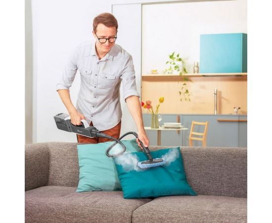 Polti Steam mop with integrated portable cleaner  PTEU0304 Vaporetto SV610 Style 2-in-1 Power 1500 W, Water tank capacity 0.5 L, Grey/White