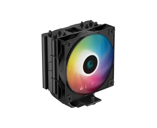 Deepcool CPU Cooler AG400 BK ARGB Black, Intel, AMD