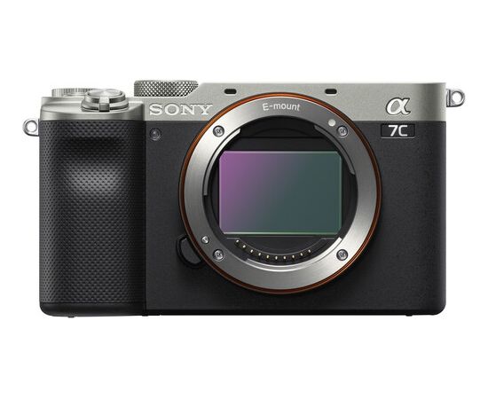 Sony Alpha A7C Full-frame Mirrorless Interchangeable Lens Camera, Body, Silver