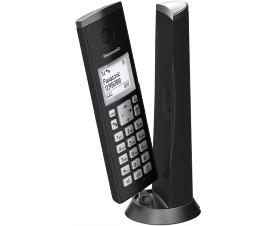 Panasonic Cordless KX-TGK210FXB Black, Caller ID, Wireless connection, Conference call, Built-in display, Speakerphone