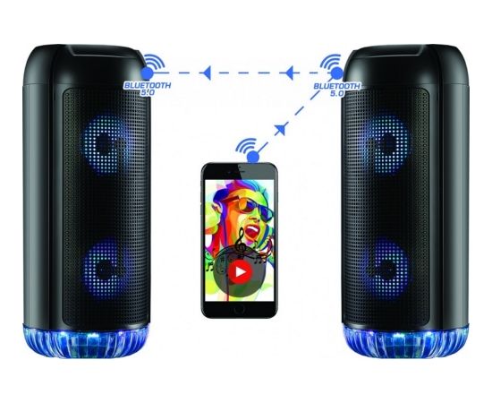 Rebeltec Bluetooth speaker Partybox 400 black