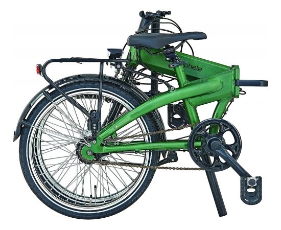 Prophete Urbanicer 22.ESU.10 (2022), Pedelec (green, folding bike, 20)