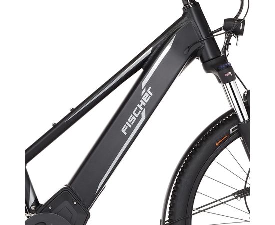Fischer Bicycle TERRA 5.0i (2022), Pedelec (black (matt), 27.5, 49 cm frame)