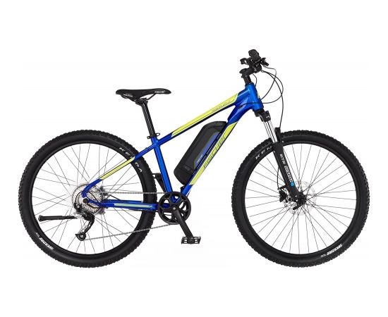 Fischer Die Fahrradmarke FISCHER bicycle Montis 2.1 Junior (2022), Pedelec (blue (glossy)/yellow, 38 cm frame, 27.5)