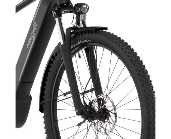 Fischer Die Fahrradmarke FISCHER Bicycle TERRA 5.0i (2022), Pedelec (black (matt), 29, 46 cm frame)