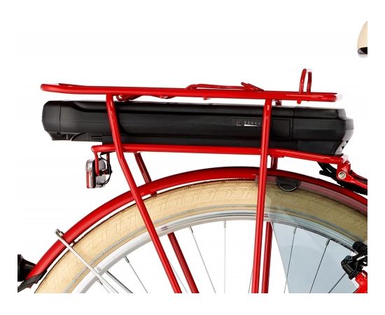 Fischer Bicycle CITA Retro 2.0 (2022), Pedelec (red (glossy), 28, 48 cm frame)