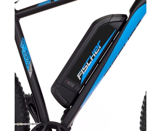 Fischer Bicycle Montis EM1724.1 (2022), Pedelec (black/blue, 51 cm frame, 29)