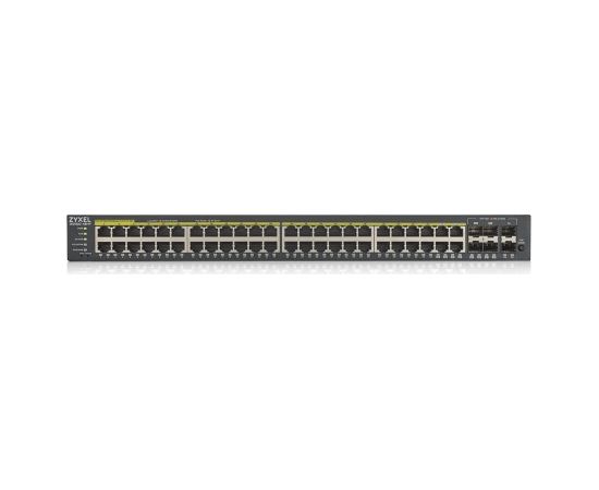 Zyxel GS1920-48HPV2 Managed Gigabit Ethernet (10/100/1000) Power over Ethernet (PoE) Black