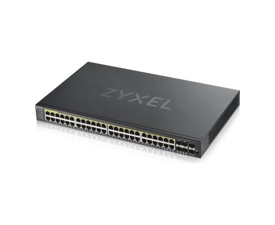 Zyxel GS1920-48HPV2 Managed Gigabit Ethernet (10/100/1000) Power over Ethernet (PoE) Black