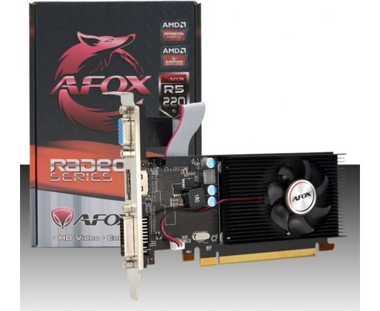 AFOX Radeon R5 220 1GB DDR3 LP AFR5220-1024D3L5