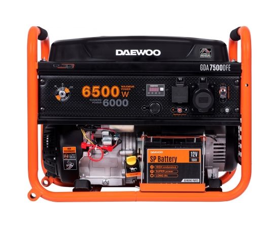 Бензиновый генератор Daewoo GDA7500DFE Генераторы 