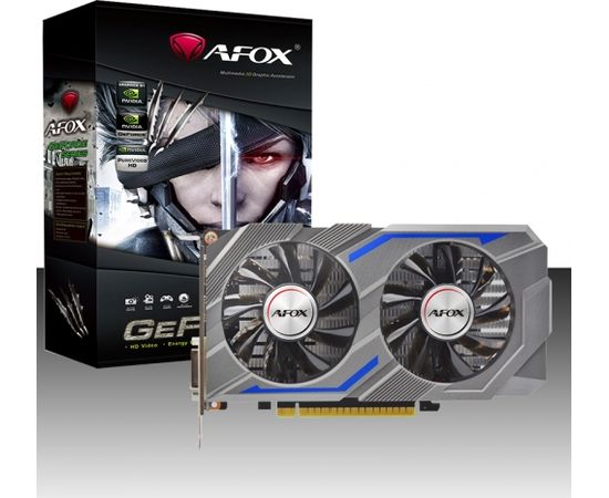 AFOX Geforce GTX1650 4GB GDDR6 128Bit DVI HDMI ATX Fan AF1650-4096D6H1
