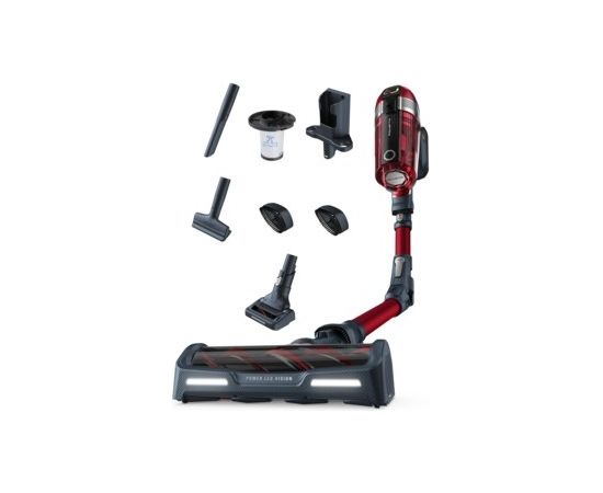 Tefal TY9879WO stick vacuum/electric broom Bagless 0.9 L Black, Red