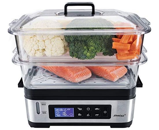 Steba DG 2, steamer (black / stainless steel)