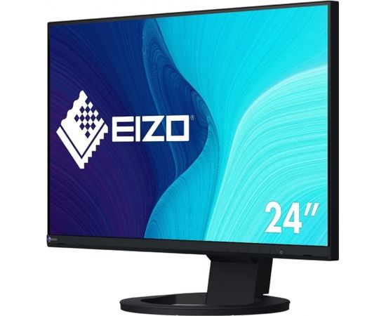 EIZO FlexScan EV2490-BK - 24 - LED - Full HD, 60 Hz, USB-C, IPS, black