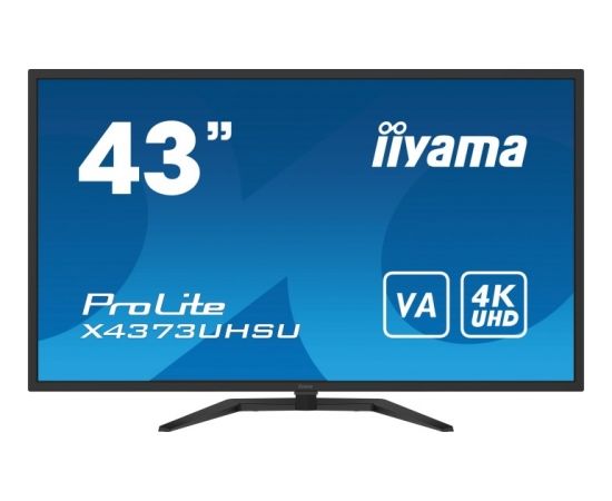 Iiyama 43 LED X4373UHSU-B1 - 43 UHD