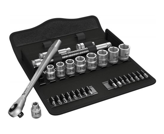 Wera Cyclops Metal Creak Set 8100 SB 7 - 3/8 - 29-piece - tool set