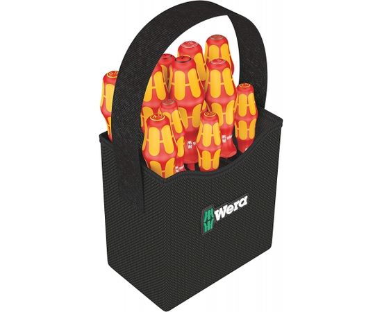 Wera screwdriver set Kraftform 2go 100 VDE