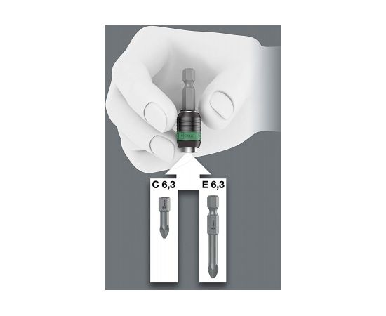 Wera Bits-Hand Holder 816 R - screwdriver