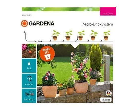 GARDENA Micro-Drip-System Start-Set Plant Pots S