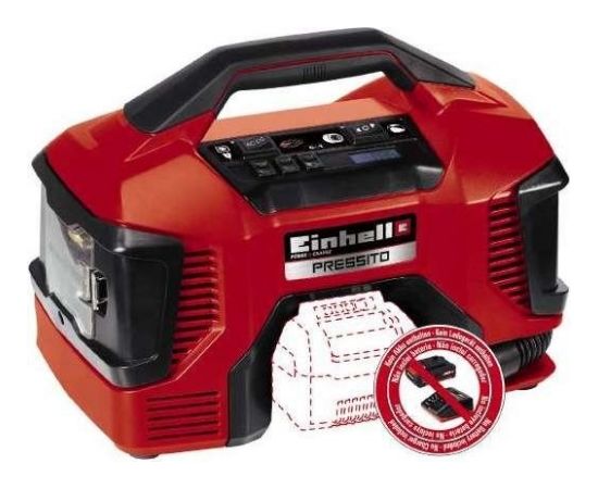 Einhell hybrid compressor PRESSITO, 18Volt / 220Volt