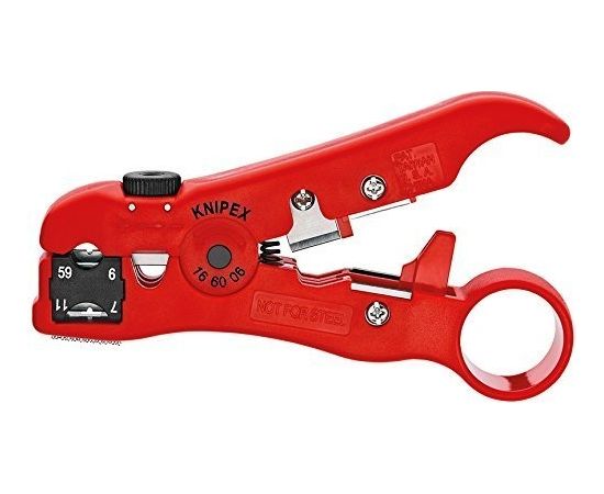 Knipex 16 60 06 cable stripper for coax