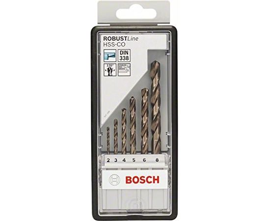 Bosch RobustLine HSS-Co-Metallb.Set 6pcs - 2607019924