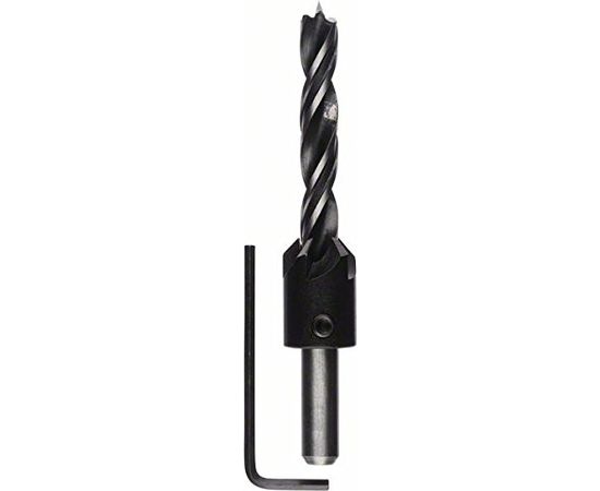 Bosch wood drill with countersink 10x20